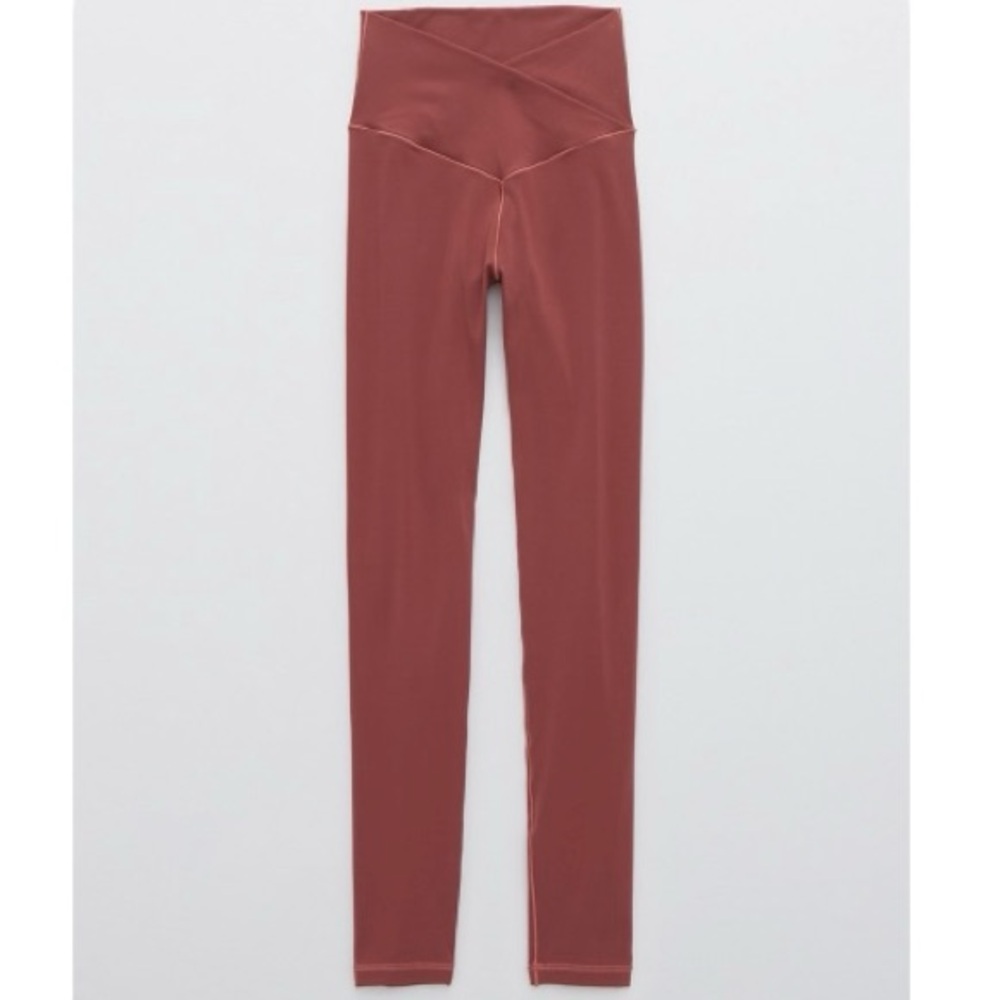 OFFLINE BY AERIE REAL ME HIGH WAISTED CROSSOVER 7/8 LEGGING